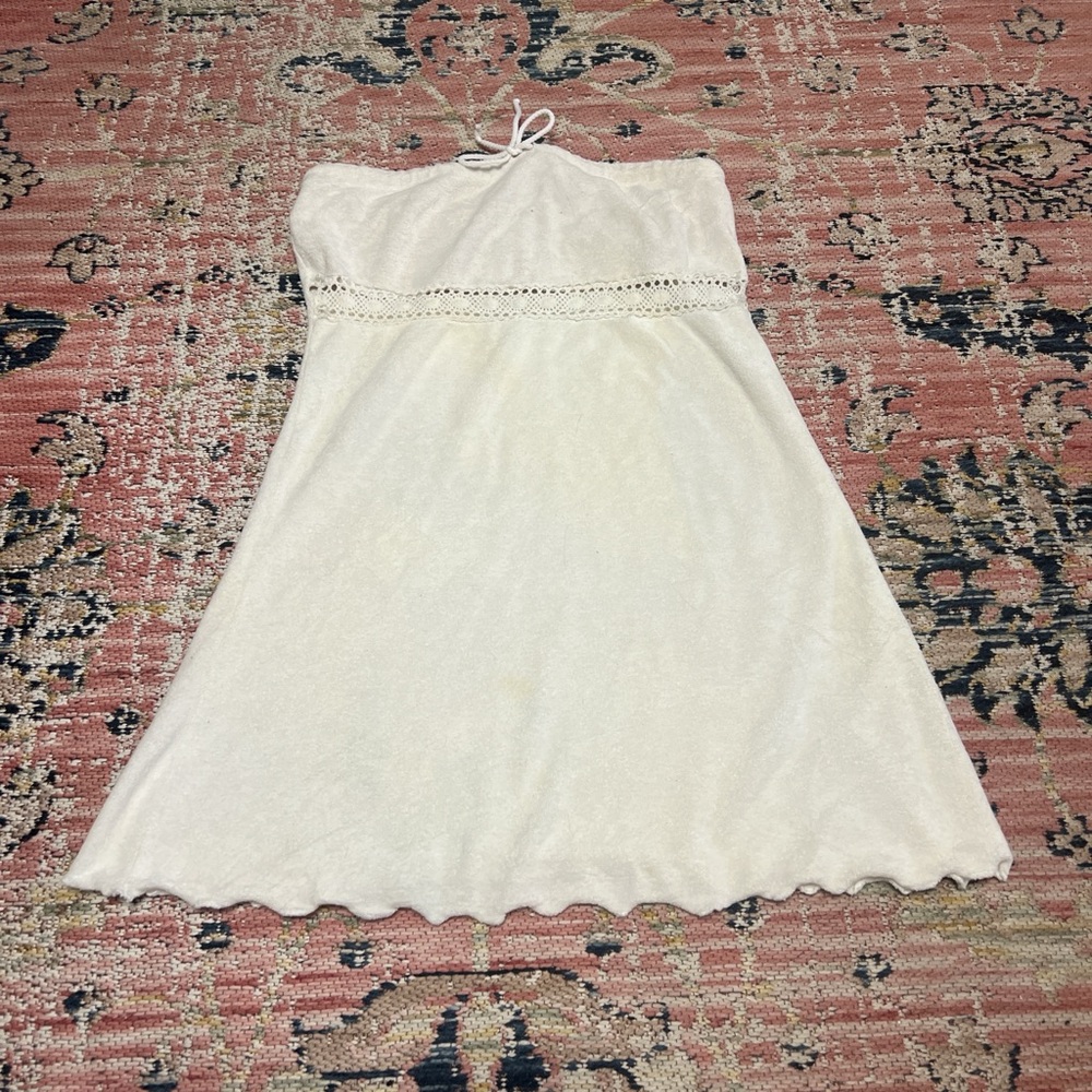 Vintage swim coverup dress.